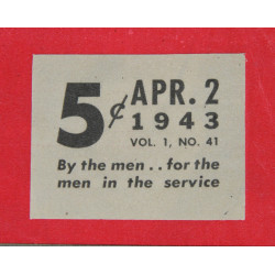 Magazine, YANK, April 2, 1943
