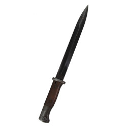 Bayonet, Mauser 98k, Complete with Matching Scabbard and Leather Frog