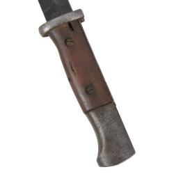 Bayonet, Mauser 98k, Complete with Matching Scabbard and Leather Frog