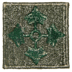 Patch, 4th Infantry Division, Oversized variation