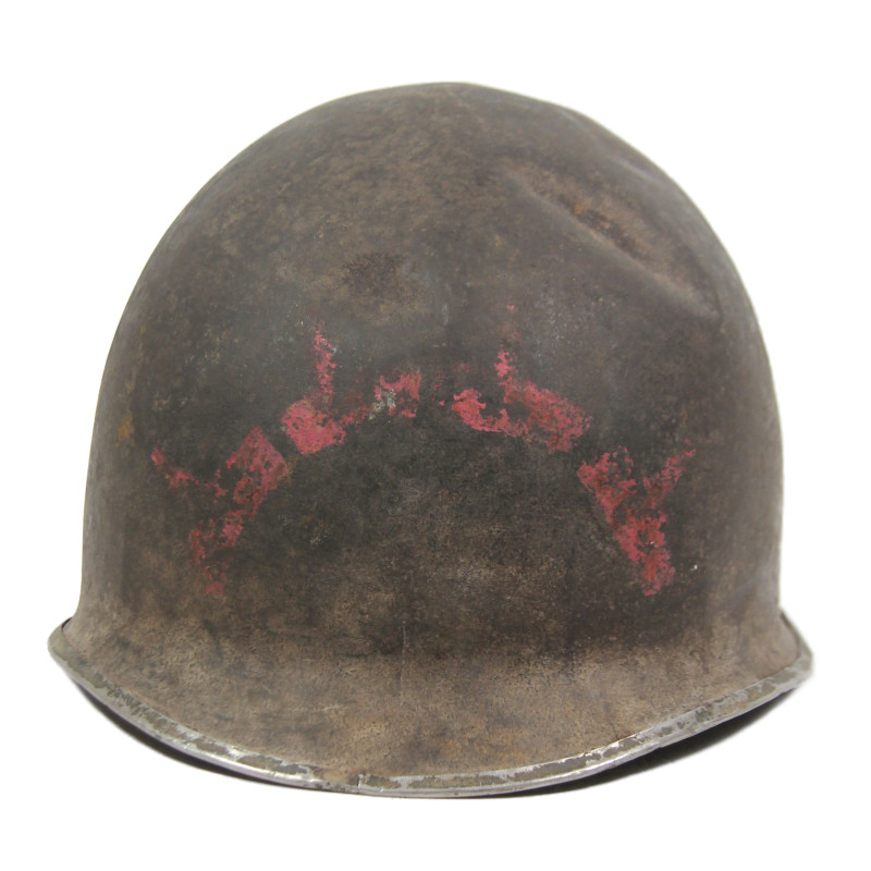 Helmet, M1, Fixed Loops, FIRESTONE Liner, Transportation Corps, Normandy Helmet, M1, Fixed Loops, FIRESTONE Liner, Transportation Corps, Normandy