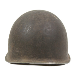 Helmet, M1, Fixed Loops, FIRESTONE Liner, Transportation Corps, Normandy
