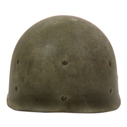 Helmet, M1, Fixed Loops, FIRESTONE Liner, Transportation Corps, Normandy
