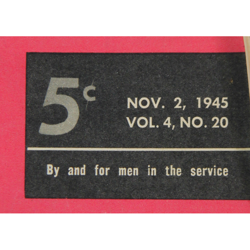 Magazine YANK, 2 novembre 1945