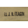 Sac à dos M-1928, Lt. J. H. Feagin, 1942