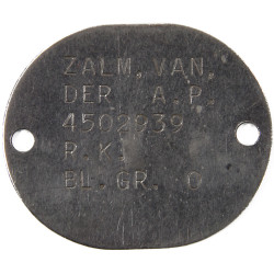 Grouping, A. P. van der Zalm, Royal Netherlands Marine Corps