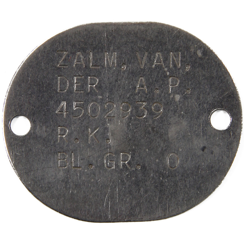 Grouping, A. P. van der Zalm, Royal Netherlands Marine Corps