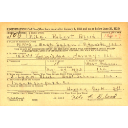 Jacket, Field, M-1941, Pfc. Nile Blood, Co. A, 413th Inf. Regt., 104th Infantry Division, ETO