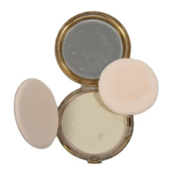 Compact, Powder, Brass, US Army, COTY, Complete