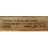Caisse en bois, FORBES SOLUBLE TEA AND COFFEE CO.