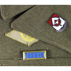 Grouping, Pfc. Irving Frank, Medic, 78th & 46th Med. Bns., 8th & 4th Armored Divisions, ETO