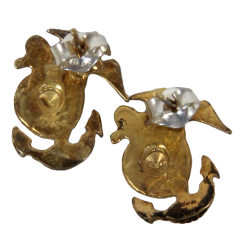 Earrings, USMC, Sweetheart