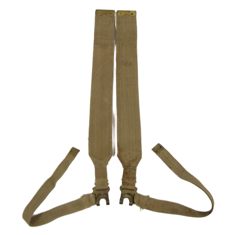 Suspenders, Pack, Small, British, M.E. Co. 1940 ↑ Suspenders, Pack, Small, British, M.E. Co. 1940 ↑