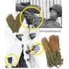 Mittens, Shell, Trigger Finger,  Type II