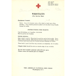 Mittens, Insert, Wool, OD, ARC, American Red Cross