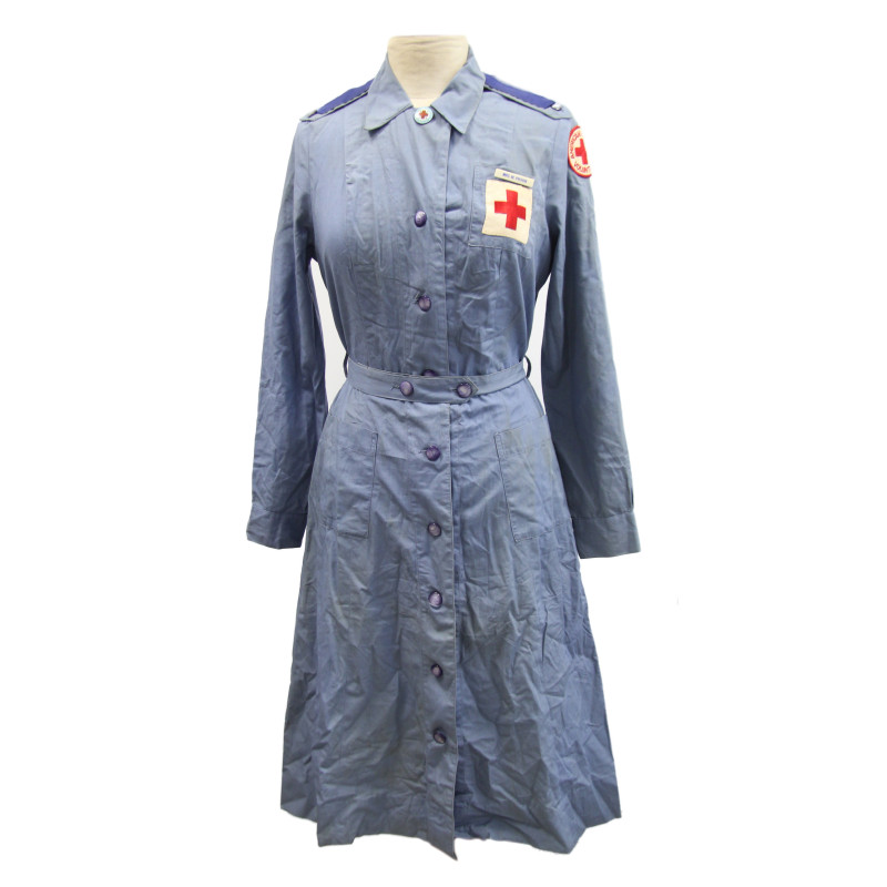 Dress, American Red Cross Volunteer, Canteen Corps, Size 14, Named Dress, American Red Cross Volunteer, Canteen Corps, Size 14, Named