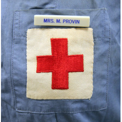 Dress, American Red Cross Volunteer, Canteen Corps, Size 14, Named