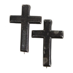 Insignes de col d'aumônier chrétien, Chaplain, GEMSCO, à épingle