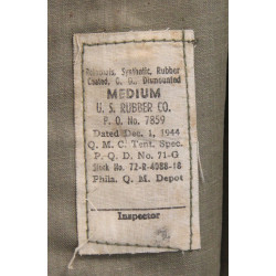 Raincoat, Enlisted Men, US Army, Medium, 1944
