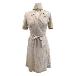 Dress and Cap, Seersucker, US Army Nurse Corps, Named