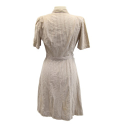 Dress and Cap, Seersucker, US Army Nurse Corps, Named