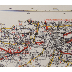 Map, Le Mans, 1942, 2e DB