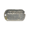 Plaque d'identité, Dog Tag, T/5 Grace Charroux, WAC