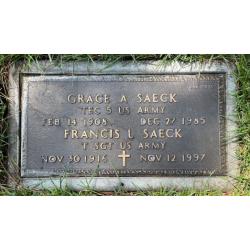 Dog Tag, T/5 Grace Charroux, WAC
