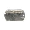 Plaque d'identité, Dog Tag, T/5 Grace Charroux, WAC