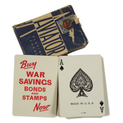 Jeu de cartes, AVIATOR, The United States Playing Cards Co., Buy War Saving Bonds
