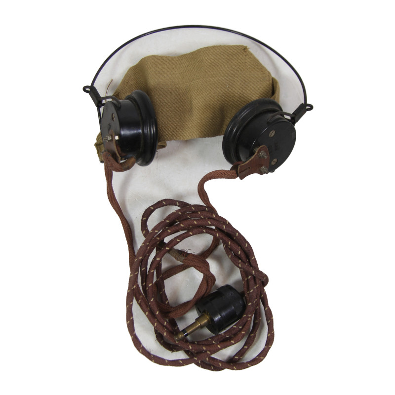 Headphones, British, Wireless Set No. 38, Complete Headphones, British, Wireless Set No. 38, Complete