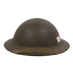 Helmet, Mk II, British, RO & Co.-TTC, 1940-1943, Royal Army Medical Corps, Named
