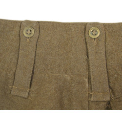 Trousers, Battledress, 1937 Pattern, British, 1941