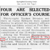 Photographie, officiers, Co. E, 502nd PIR, 101st Airborne Division, New York, 1943 Photographie, officiers, Co. E, 502nd PIR, 101st Airborne Division, New York, 1943