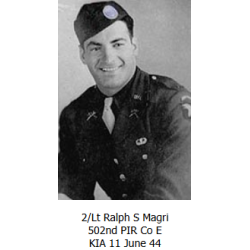 Photograph, Officers, Co. E, 502nd PIR, 101st Airborne Division, New York, 1943