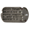 Plaques d'identité, Dog Tags, Prisonniers allemands
