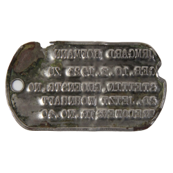Plaques d'identité, Dog Tags, Prisonniers allemands
