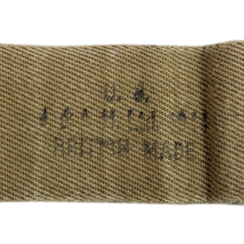 Sangle pour musette M-1936, British-Made, J. & A.H., Ltd. 1944