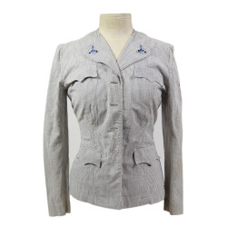 Jacket, Seersucker, US Navy, WAVES, Y2c Grace Walsh
