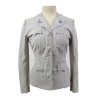 Veste Seersucker, US Navy, WAVES, Y2c Grace Walsh Veste Seersucker, US Navy, WAVES, Y2c Grace Walsh