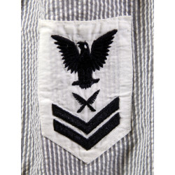 Jacket, Seersucker, US Navy, WAVES, Y2c Grace Walsh