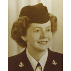 Veste Seersucker, US Navy, WAVES, Y2c Grace Walsh