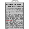 Veste Seersucker, US Navy, WAVES, Y2c Grace Walsh Veste Seersucker, US Navy, WAVES, Y2c Grace Walsh