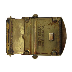 Buckle, Belt, Trousers, US Coast Guard, Solid Brass