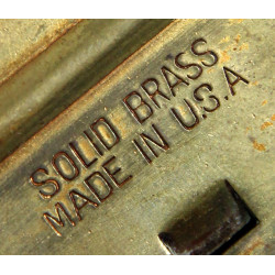 Buckle, Belt, Trousers, US Coast Guard, Solid Brass