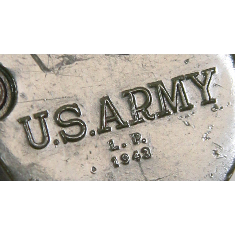 Whistle, Plastic, OD, US Army, L.P. 1943