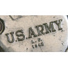 Whistle, Plastic, OD, US Army, L.P. 1943