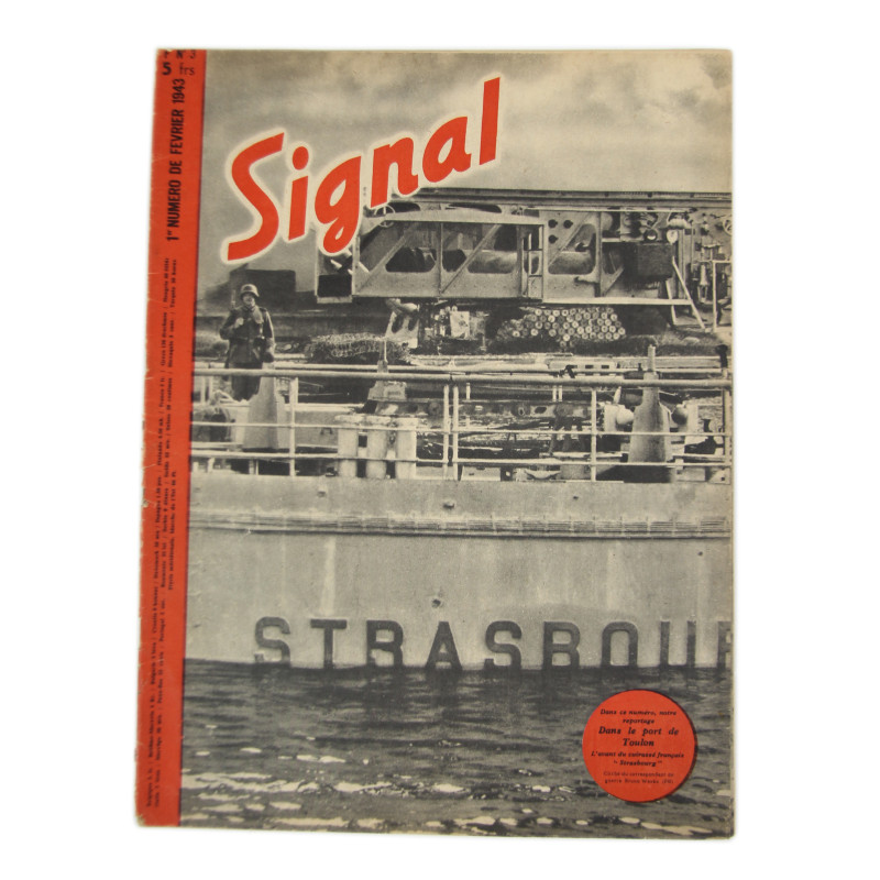 Magazine, Signal, N°1, février 1943, édition française Magazine, Signal, N°1, février 1943, édition française