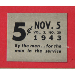 Magazine Yank, 5 novembre 1943