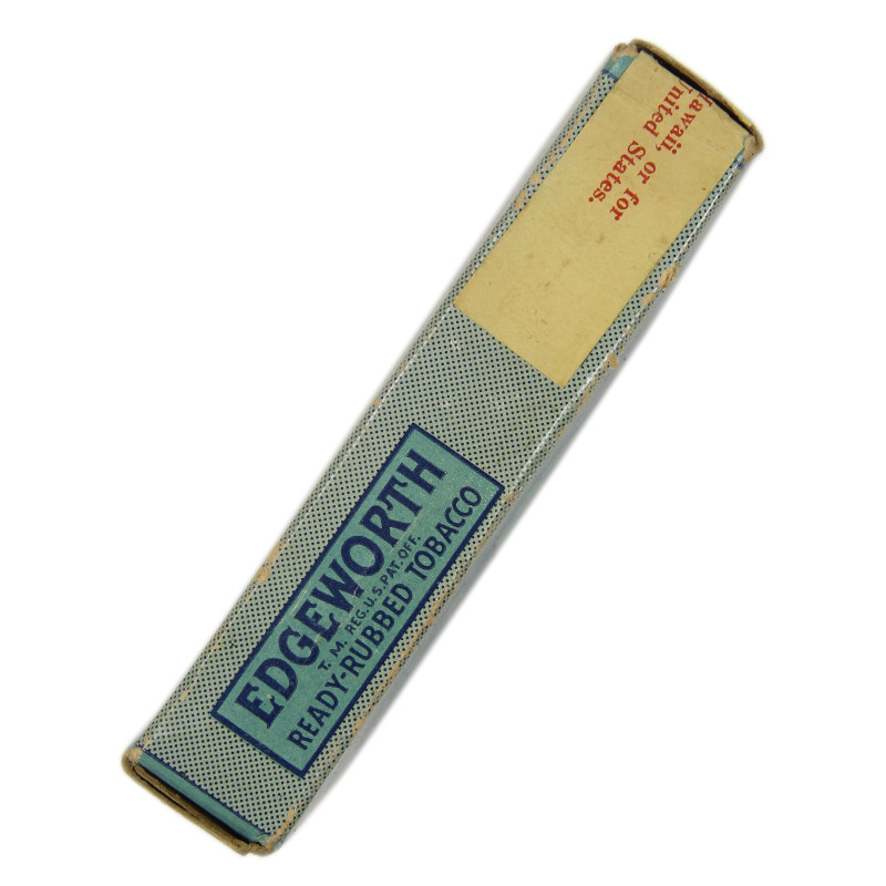 Paquet de tabac, EDGEWORTH, For use only of US military or naval forces